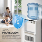 Dispenser FonteViva 3 em 1 + Regallo: Conservadora con Rueditas